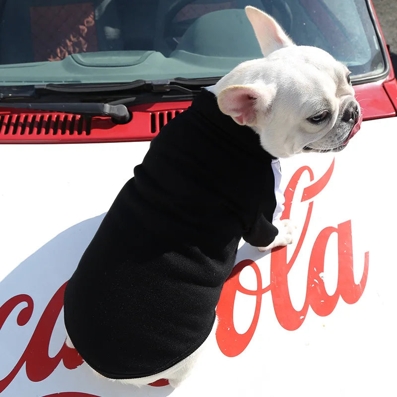 Cozy Baseball Dog Jacket