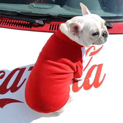 Cozy Baseball Dog Jacket